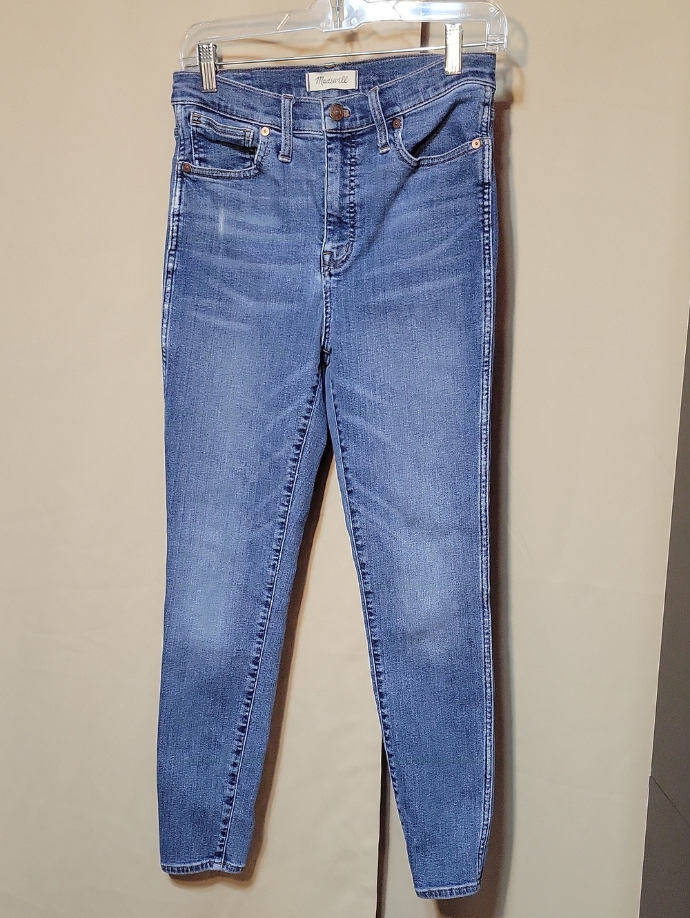 Madewell Skinny Jeans in Classic Blue Wash